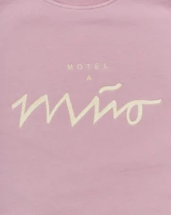 Motel a Miio Sweatshirt Women Rose Yellow rosé gelb Cheap