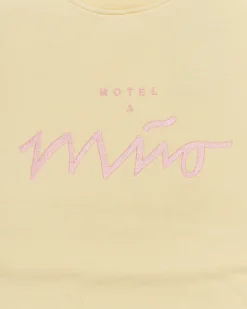 Motel a Miio Sweatshirt Women Yellow Rose gelb rosé Sale