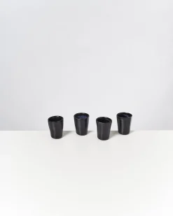 Motel a Miio Turmalina - Set Of 4 Espressocups black New